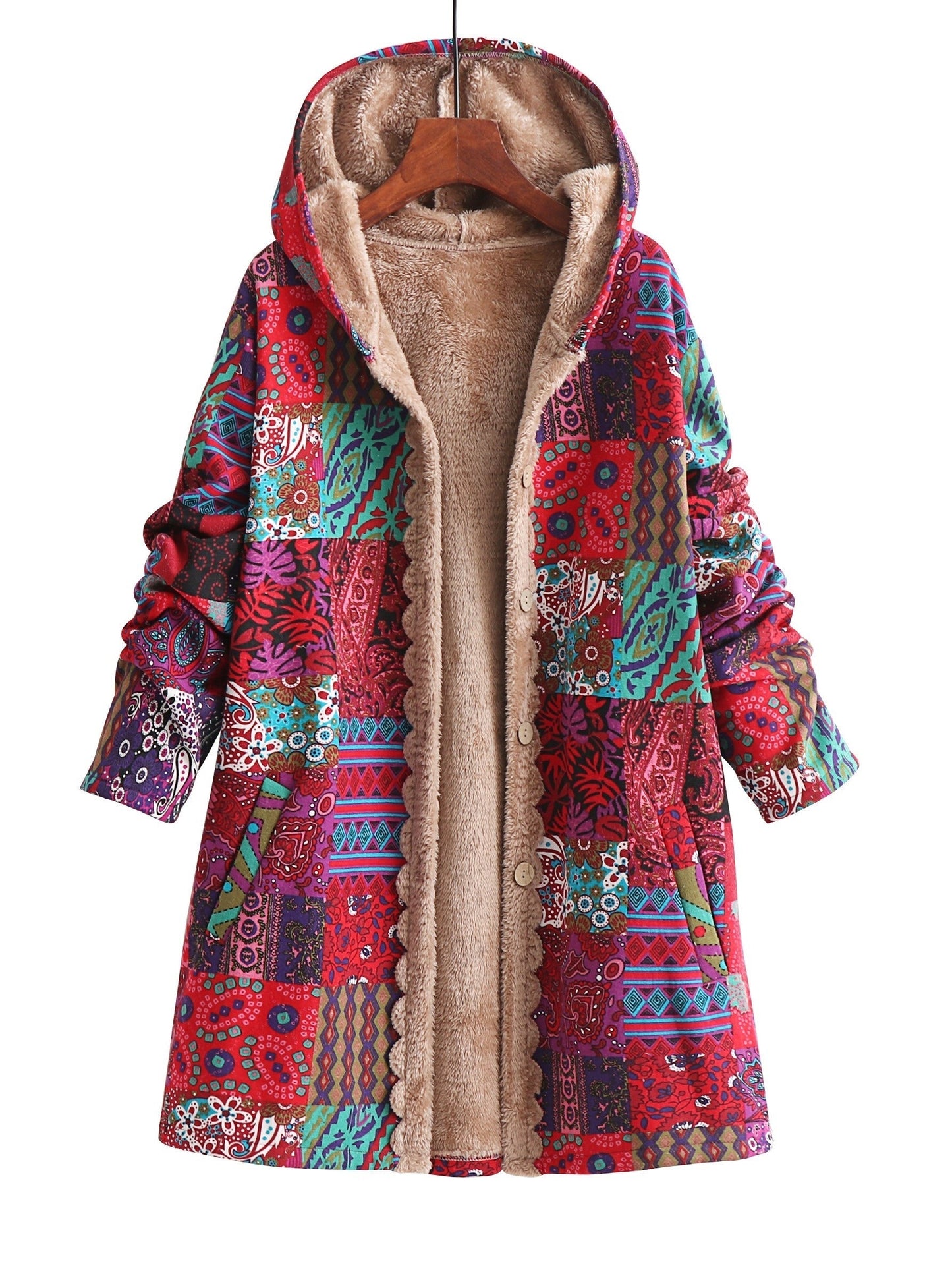 LYDIA™|CAPPOTTO PATCHWORK BOHO