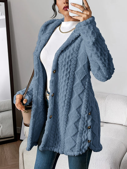 ANGELICA™|CARDIGAN CON CAPPUCCIO
